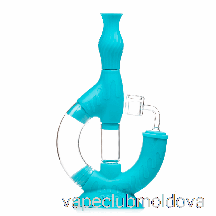 Kit Vape Pod Ooze Echo țeavă De Apă Din Silicon Aqua Teal (teal)